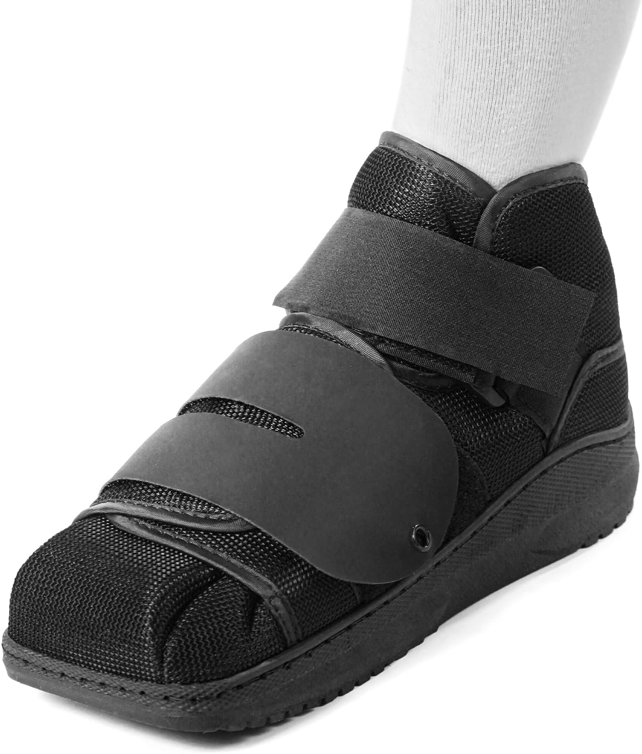 Closed Post Op Shoe, Post Op Shoes, Fracture Medical Walking Shoes for Men and Women-Post Surgery or Operation Foot Support, Broken Foot or Toe, Squared, M